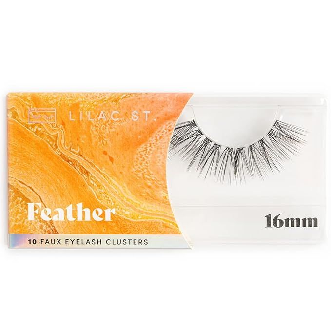 Lilac St Wispy Fairy Fake Eyelashes - Feather 16mm | Amazon (US)