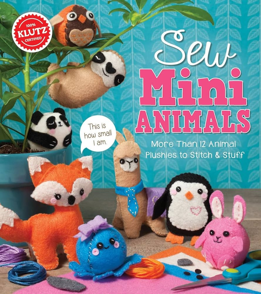 Sew Mini Animals: More Than 12 Animal Plushies to Stitch & Stuff | Amazon (US)