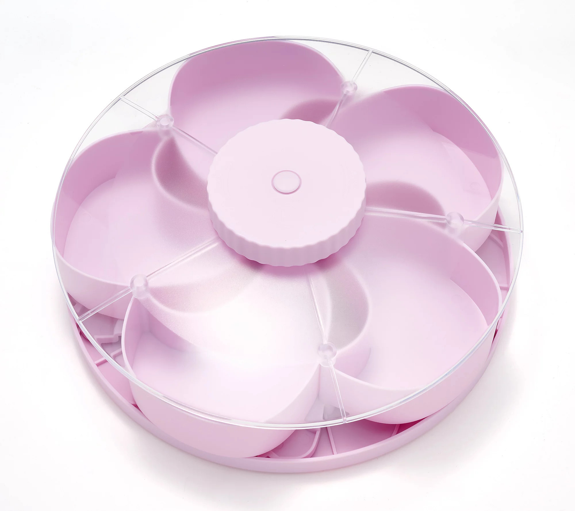 Henning Lee Divided Spin and Snack Serving Tray | QVC