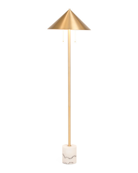 62in Real Marble Floor Lamp | Marshalls