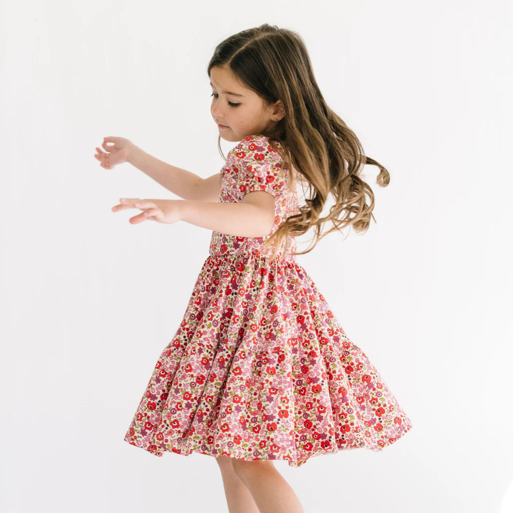 THE JULIET DRESS IN POPPY FLORAL | Alice + Ames