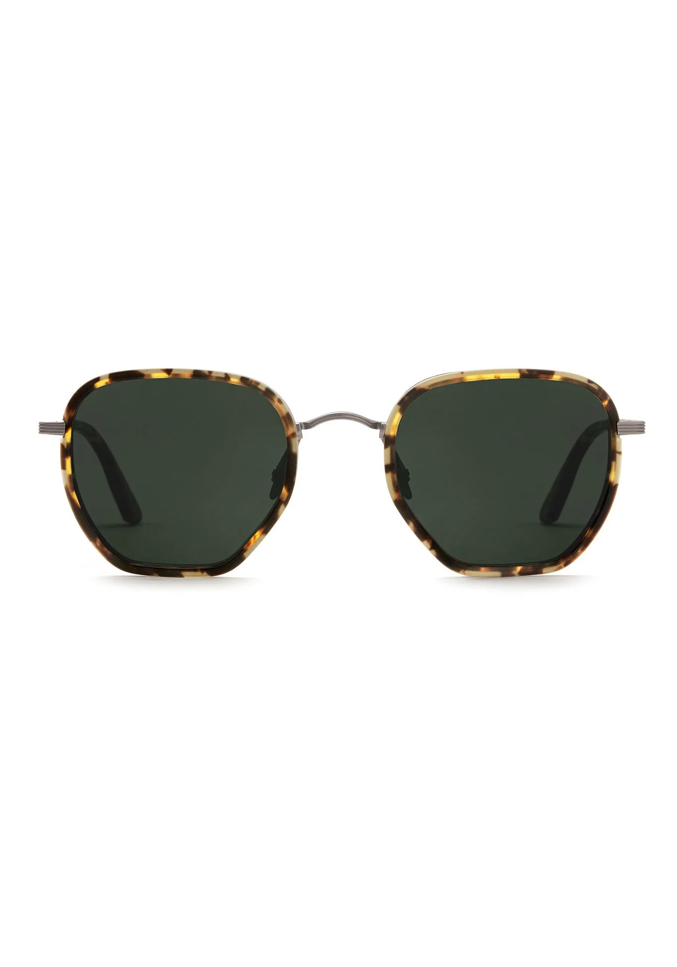 PASCAL | Matte Raw Titanium + Matte Bengal | KREWE Eyewear