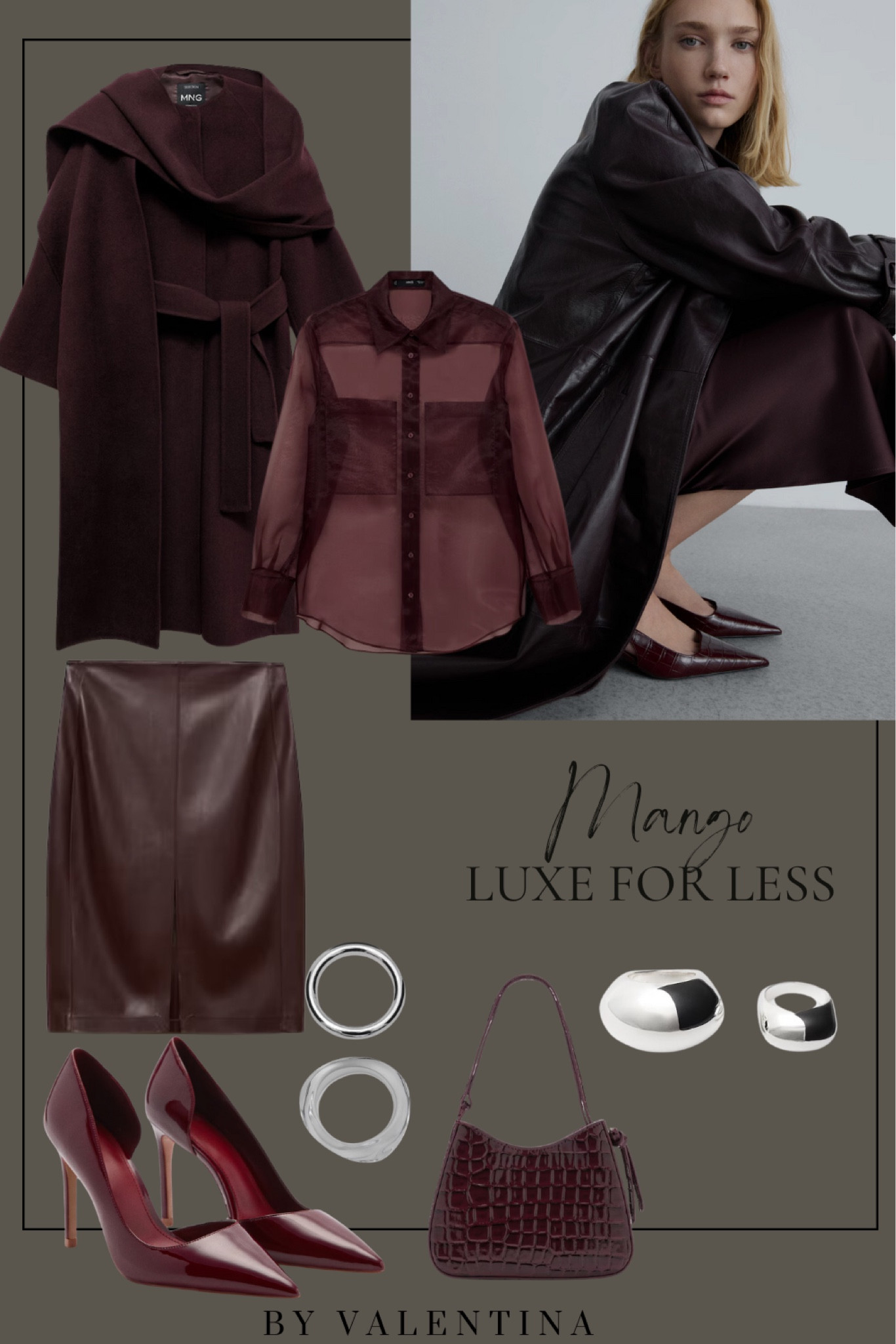 Luxe for less fashion from Mango. Perfect outfits for the holiday season!

#LTKSeasonal #LTKStyleTip #LTKHoliday
