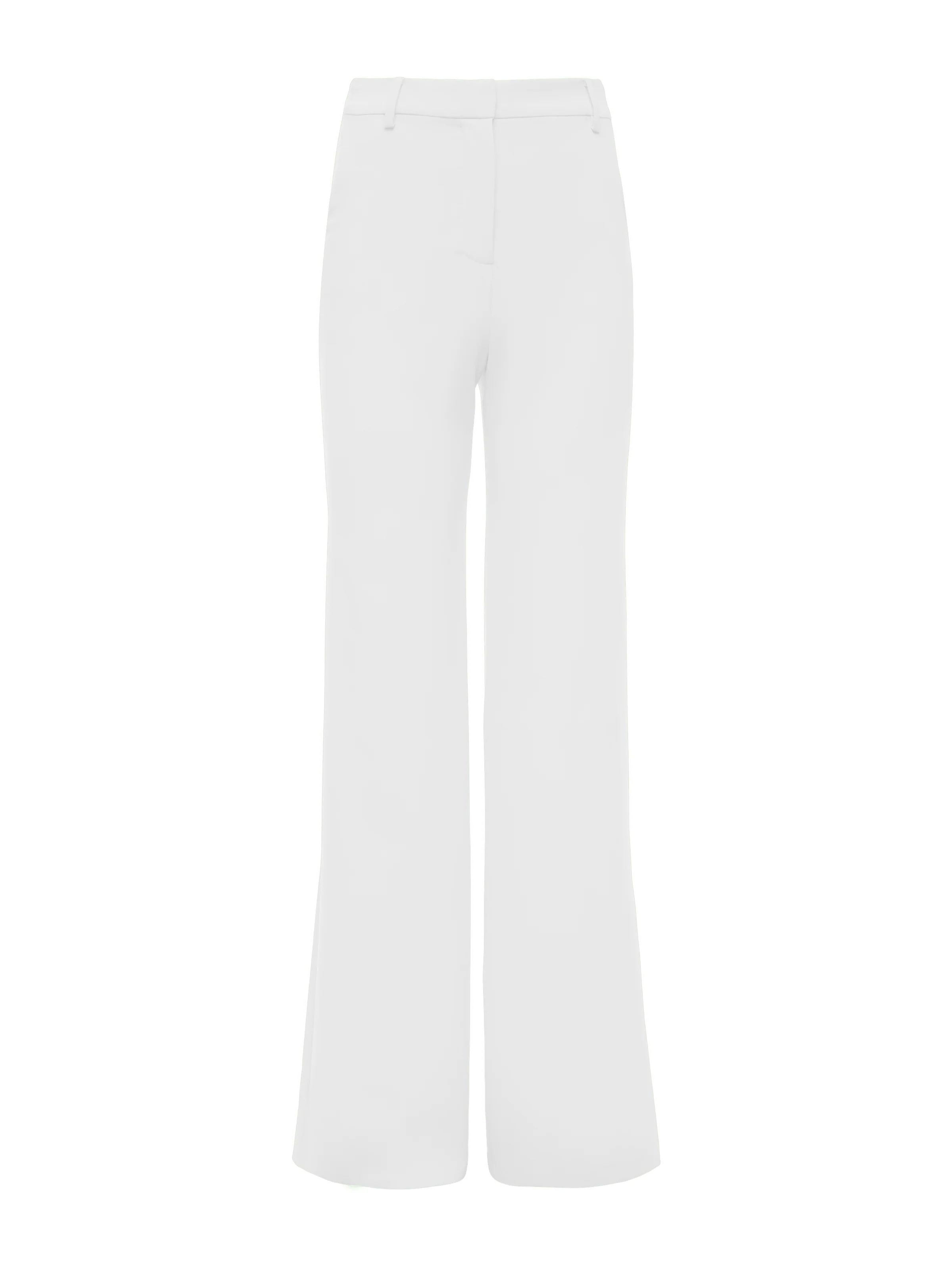 L'AGENCE Gavin Pant In White | L'Agence