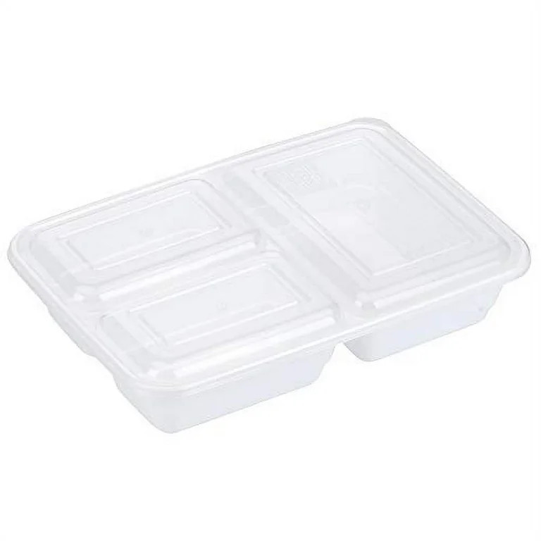 Goodcook 3 Compartment Meal Prep Container, Rectangle | Walmart (US)