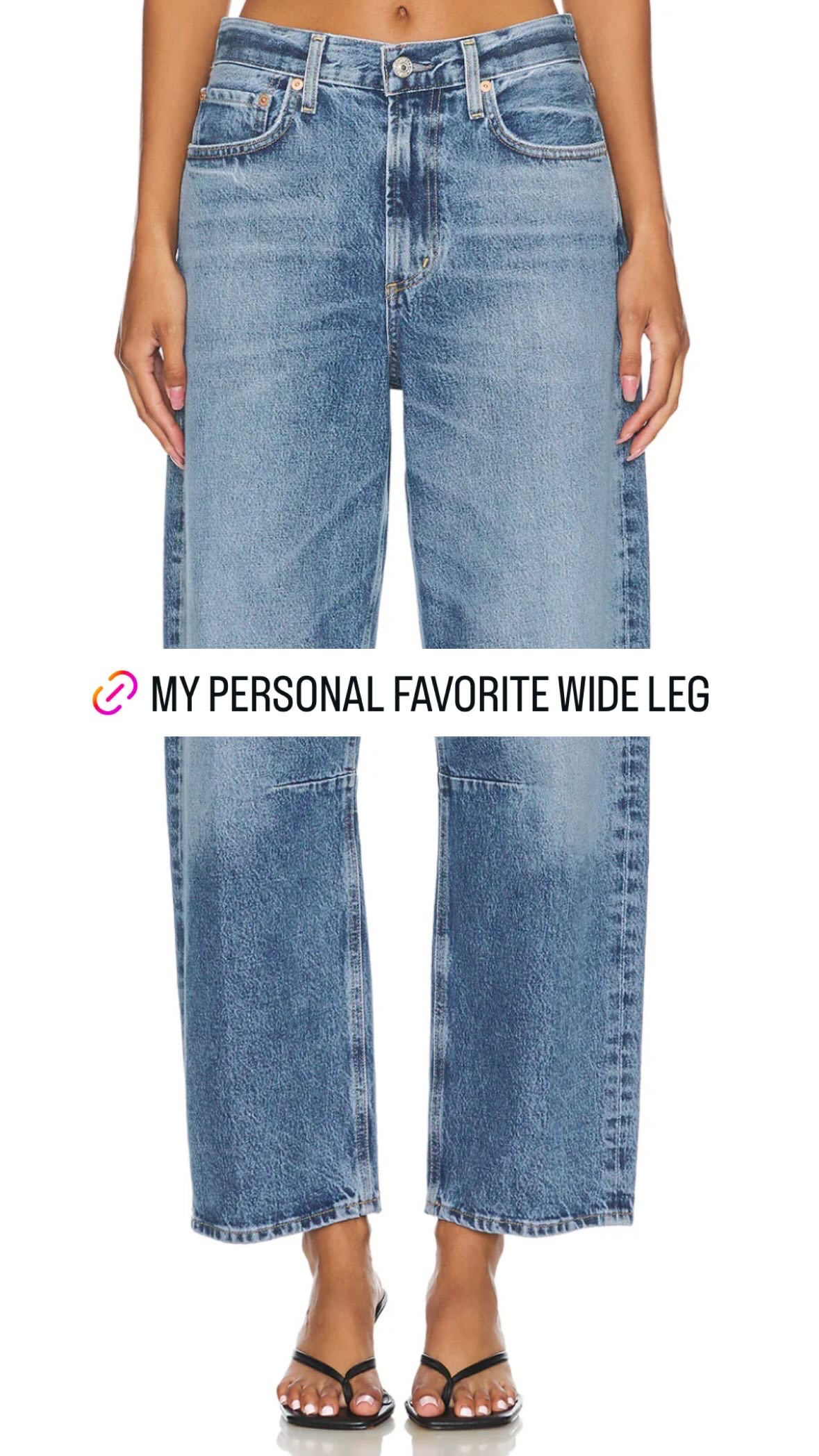 Sharing my most loved denim on Revolve. The Citizens of Humanity Miro Relaxed is my go-to wide leg jean. Currently on sale 20% off on Revolve. Today only using code HAPPY20. 

 #LTKSpringSale #LTKgrwm #LTKootd