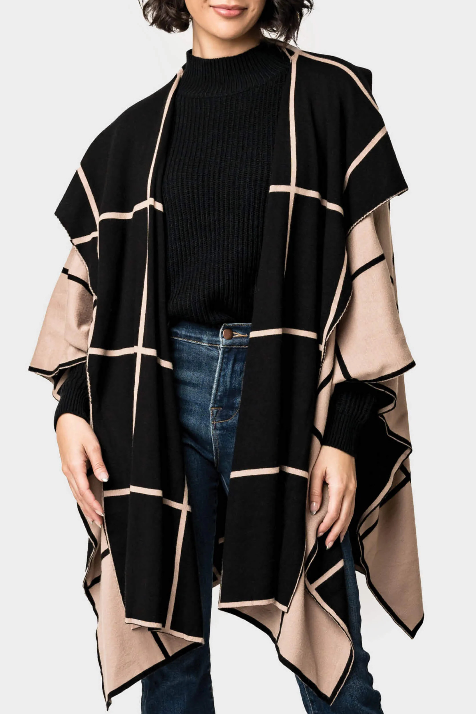 Double Knit Cape | Gibson