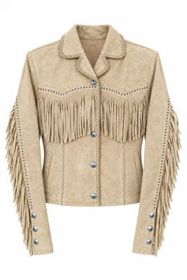 Trestles Clothing Company Retro Suede Fringe Jacket - Retro Suede Fringe Jacket | Shop.com