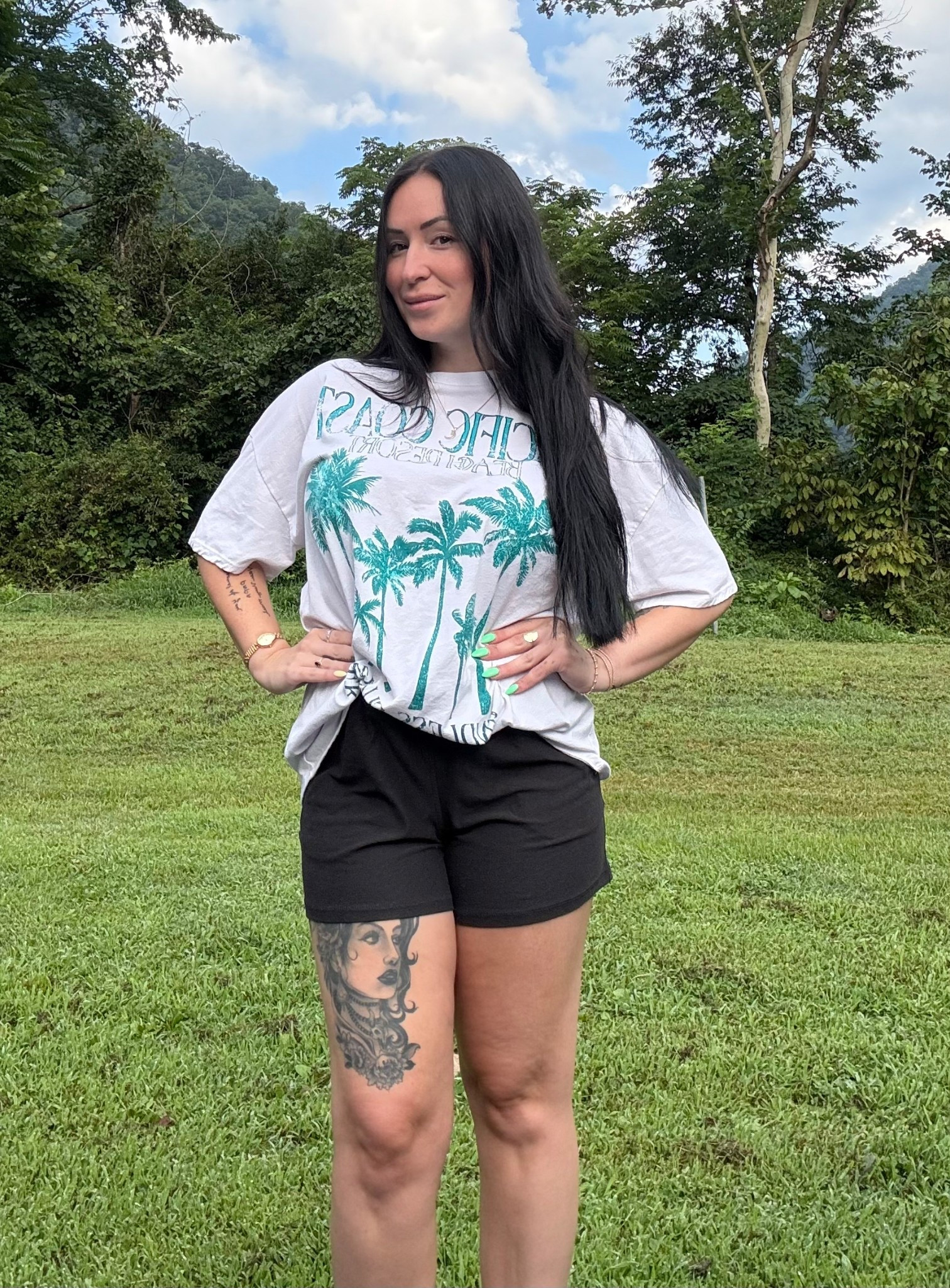 Walmart finds! The tee is oversized, so I done medium

#LTKSeasonal #LTKPetite #LTKWorkwear