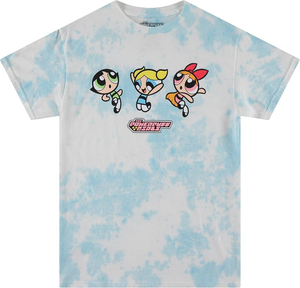 Men's Powerpuff Girls Classic Shirt - Powerpuff Girls Short Sleeve Tee Shirt - Blossom Bubble and... | Amazon (US)