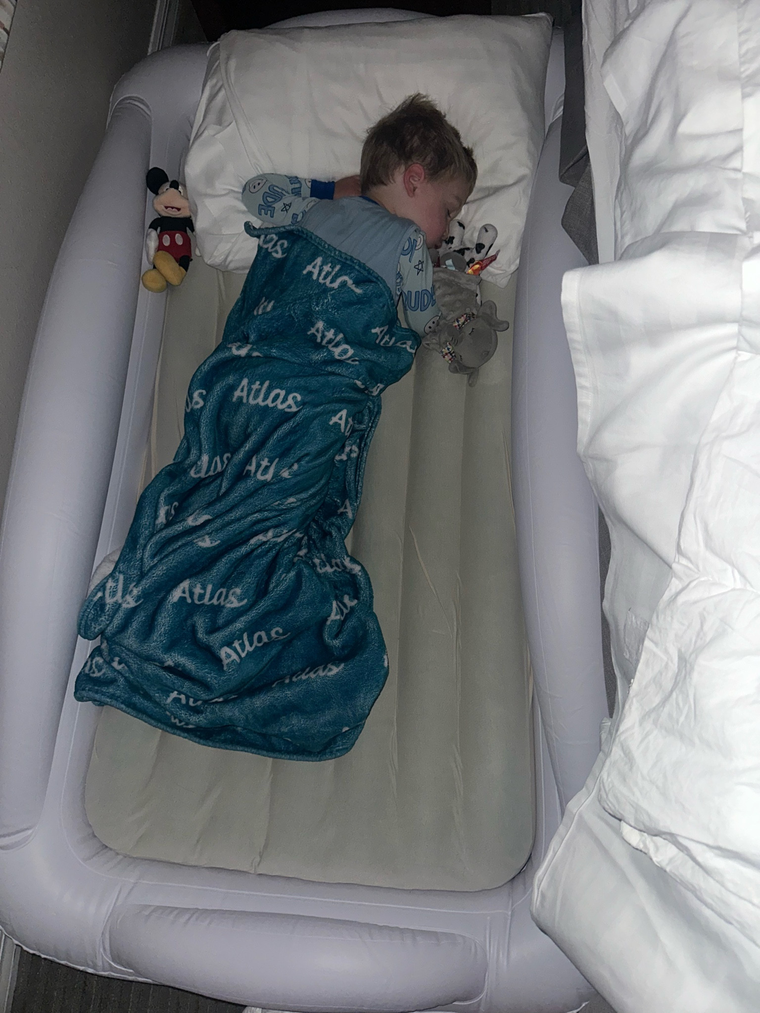 Toddler travel MUST have. Whether you’re going on a week long vacay, or your kiddo is spending the night at their grandparents house, you need this blow up bed! Blow it up, put on your favorite crib sheet (yes it is the size of a crib mattress) and let them sleep! It’s on sale right now too!

#LTKKids #LTKFamily #LTKTravel