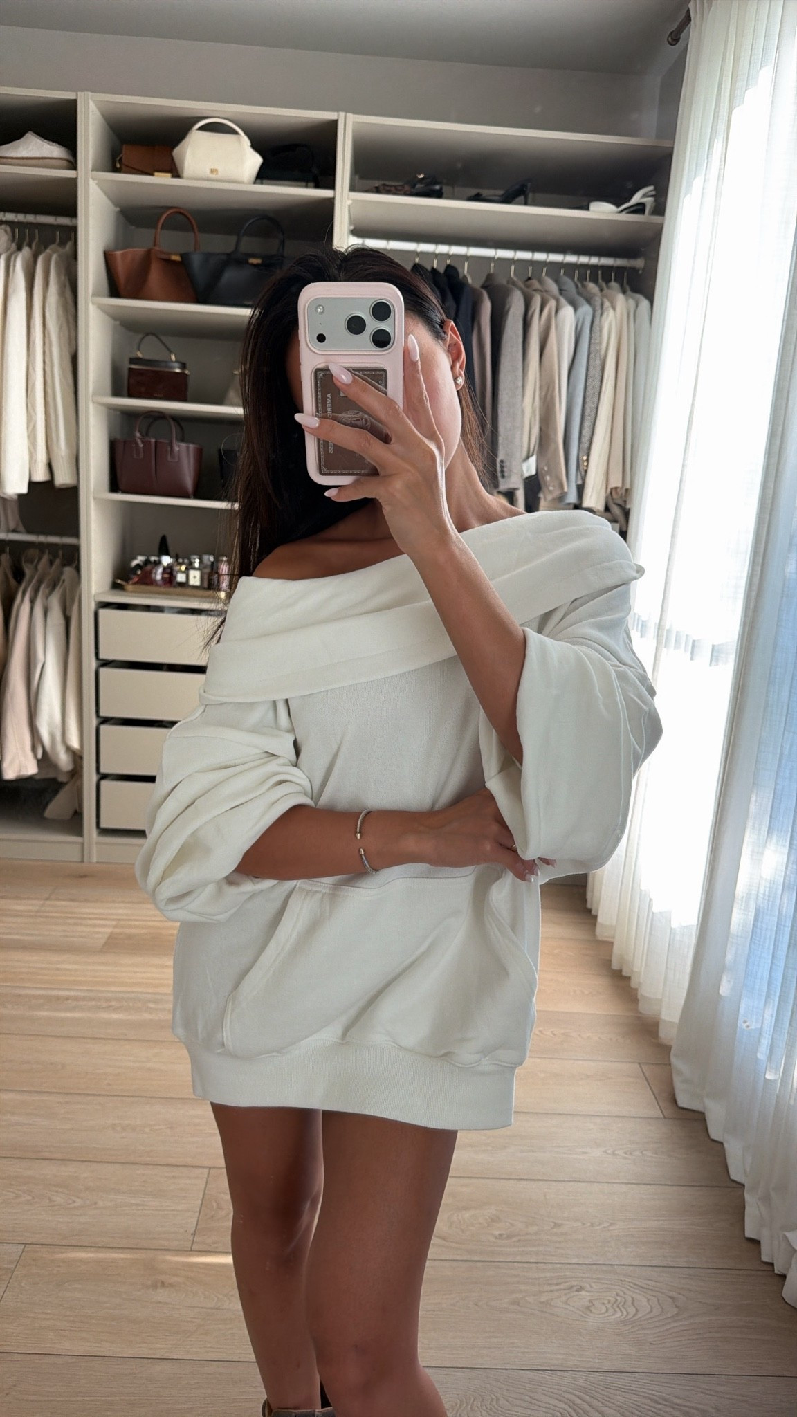 Wearing size XS