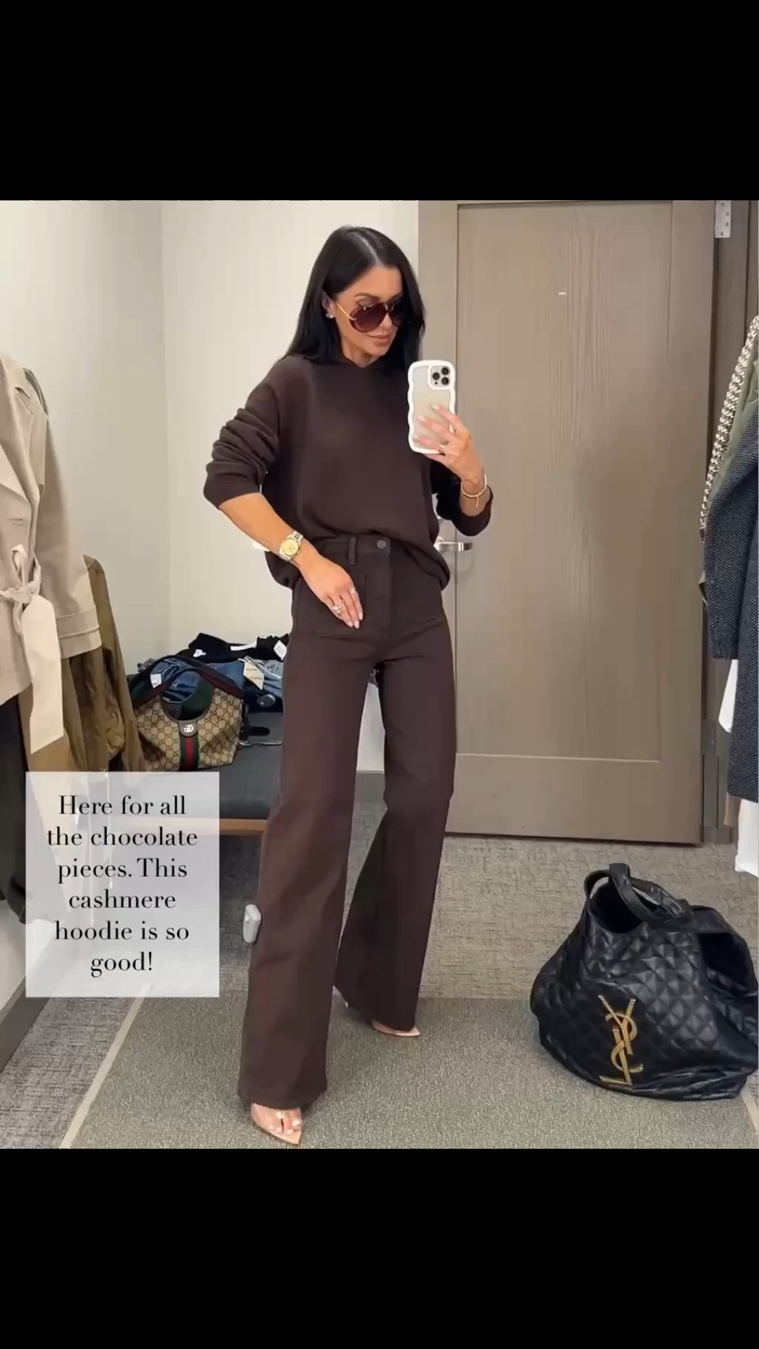 Nordstrom anniversary sale picks I’m buying 
Nordstrom cashmere hoodie wearing an xs
Frame brown jeans wearing a 24 - my favorite pair from the #NSALE

#LTKSaleAlert #LTKOver40 #LTKootd