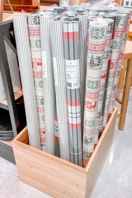 Holiday wrapping paper! Hearth and hand Christmas , Target Christmas 

#LTKstyletip #LTKSeasonal #LTKHoliday