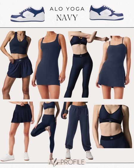 ALO YOGA NEW COLOR DROP// navy is a perfect color that a neutral all year round

#LTKActive #LTKfitness #LTKSeasonal
