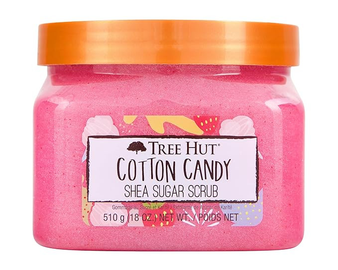 Tree Hut Cotton Candy Shea Sugar Scrub, 510 Grams | Amazon (US)