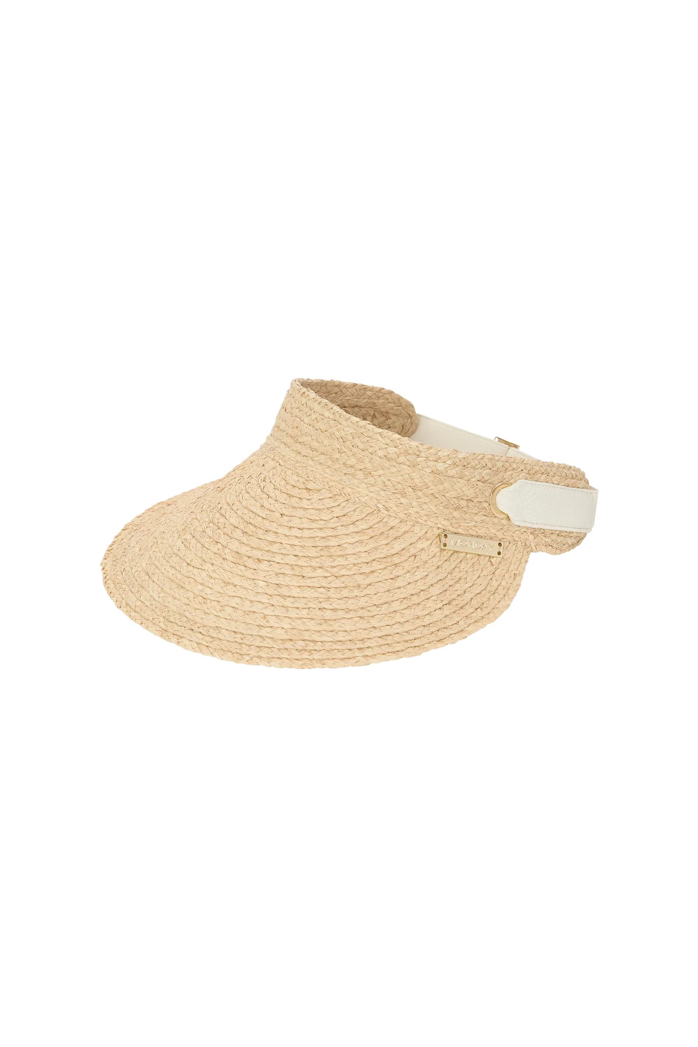 Anguilla Visor - Natural | Monday Swimwear