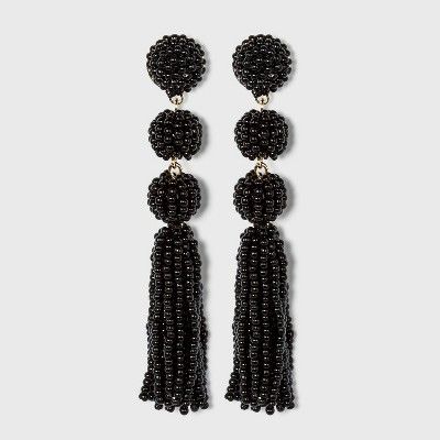 SUGARFIX by BaubleBar Beaded Ball Drop Tassel Earrings | Target