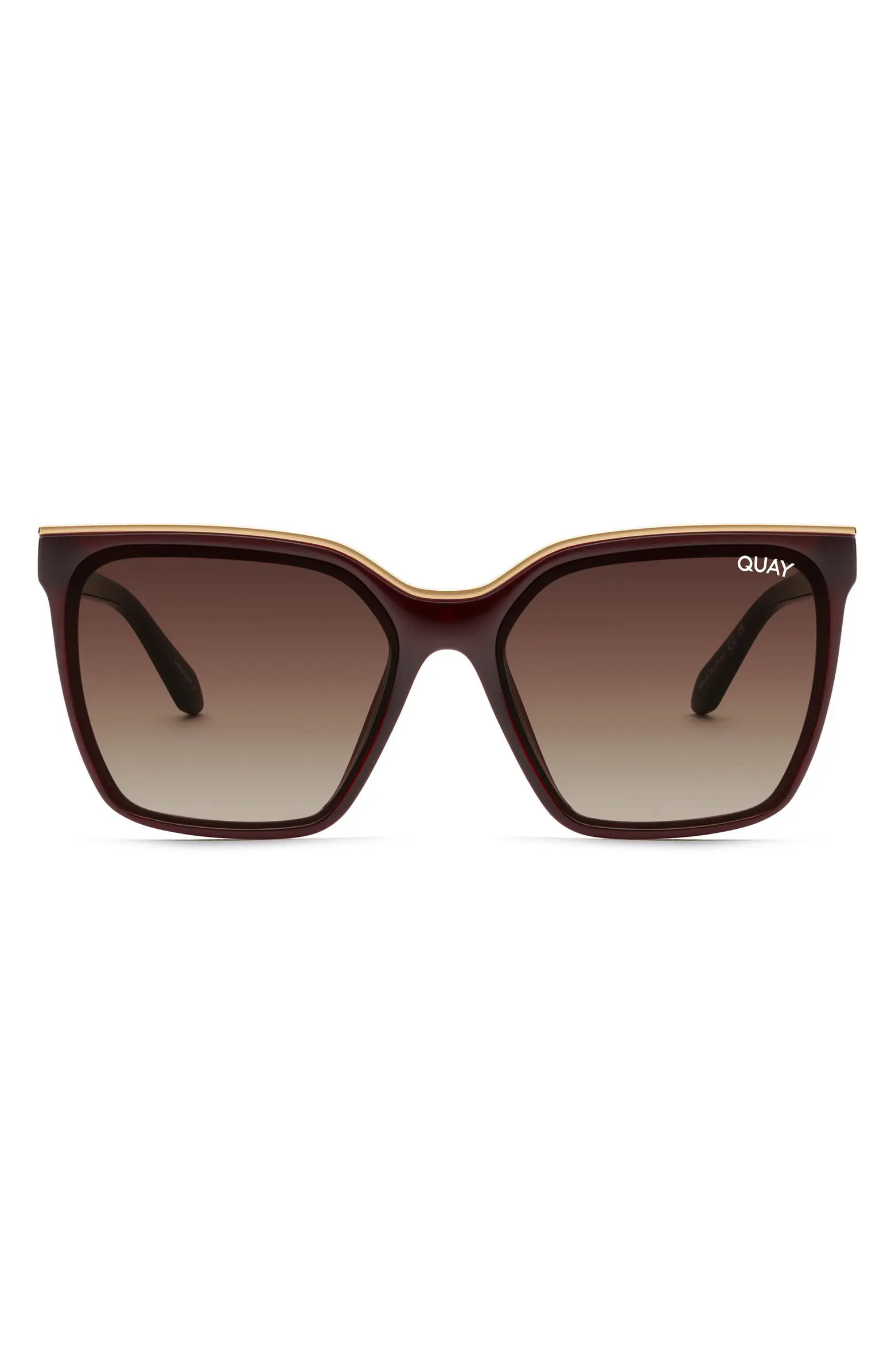 Level Up 61mm Gradient Square Sunglasses | Nordstrom
