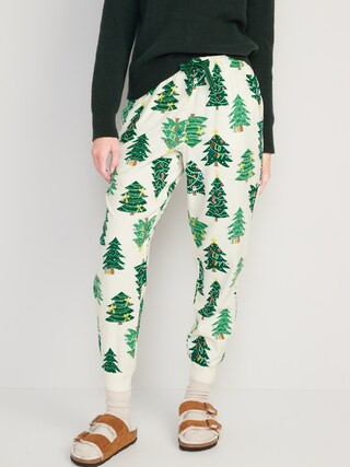 Printed Flannel Jogger Pajama Pants for Women | Old Navy (US)