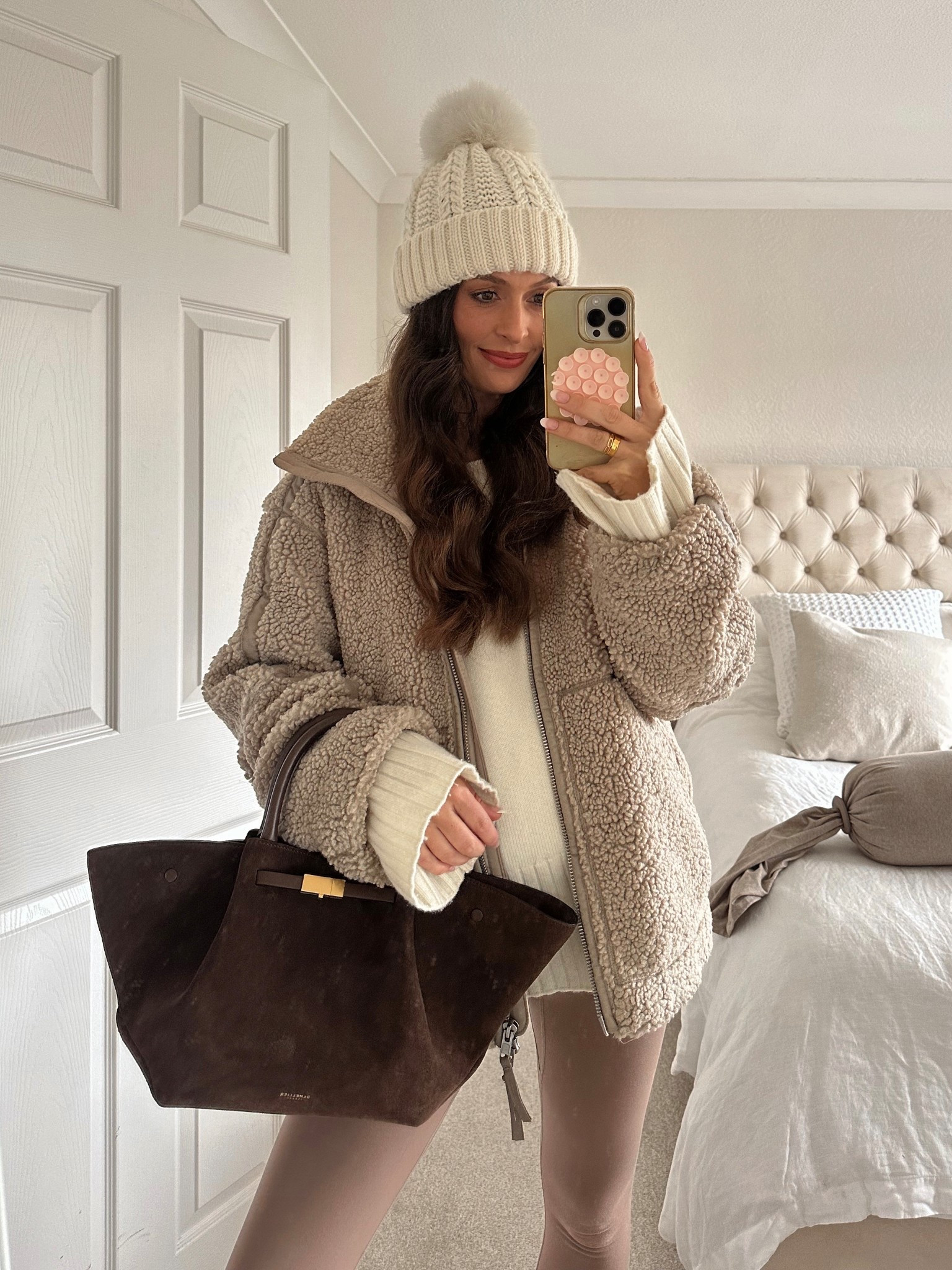 30% off this Teddy jacket & 20 off all Demellier bags today 