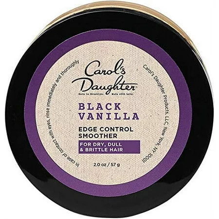 Carol s Daughter Black Vanilla Moisture and Shine Edge Control Smoother For Dry Hair and Dull Hair with Aloe and Honey Clear Edge Smoother Edge Tamer 2 oz (Packaging May Vary) | Walmart (US)