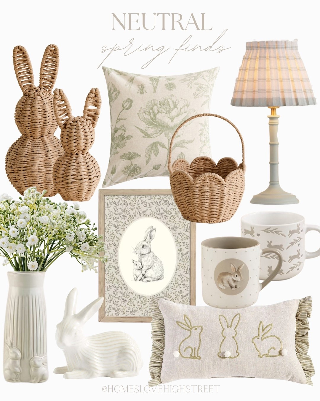 Neutral Easter homeware 

#LTKuk #LTKhome #LTKstyletip