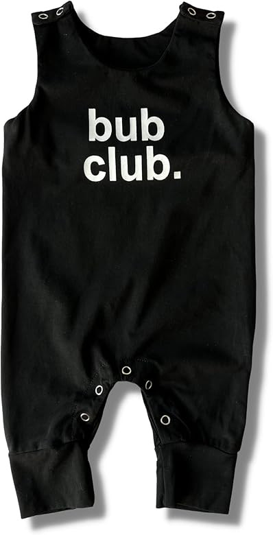 Denver James Onesie Romper Soft Cotton 5 Button Snap Closure for Boys Girls Baby Newborn Infant T... | Amazon (US)