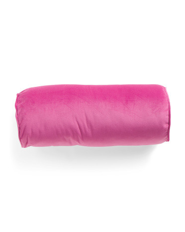 7x18 Luxe Velvet Neckroll Pillow | Marshalls