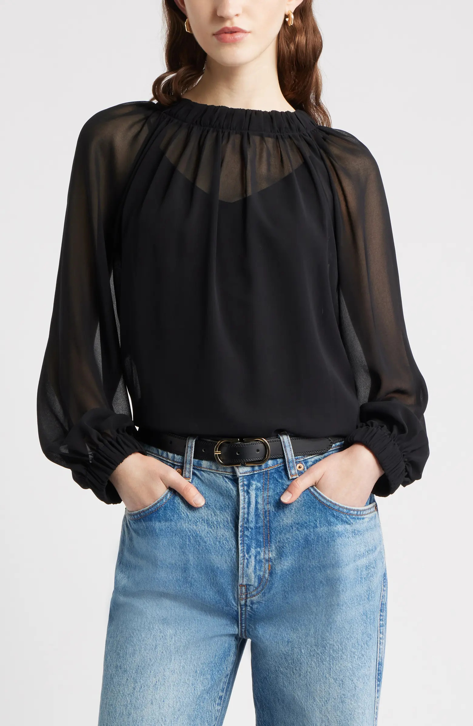 Flowy Chiffon Top | Nordstrom