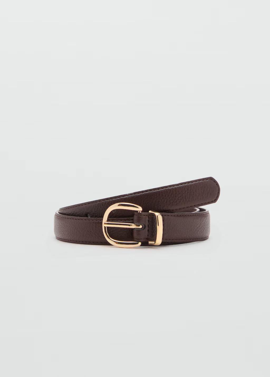 Oval buckle belt | MANGO (UK)