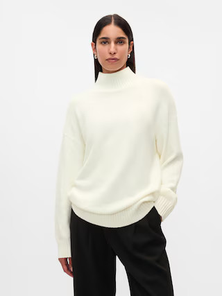CashSoft Mockneck Sweater | Gap (US)