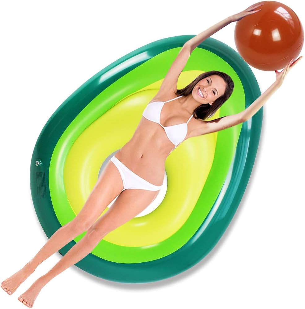 SUNSHINEMALL Swimming Inflatable Float Large Float, can Hold 4 Children, Load up to 200KG | Amazon (US)