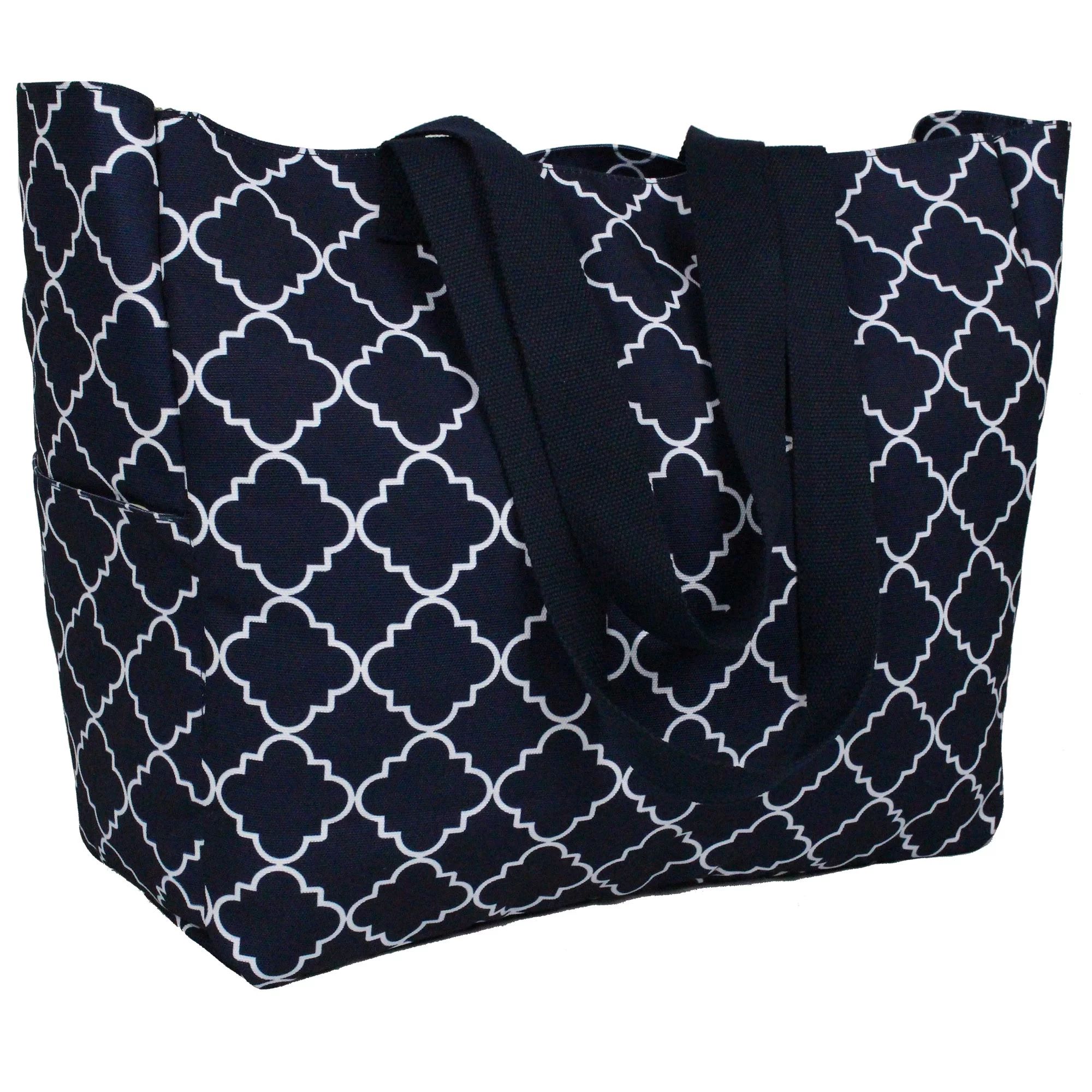 XL Water Resistant Womens Travel Weekender Tote Bag, Pockets Inside & Outside - Walmart.com | Walmart (US)