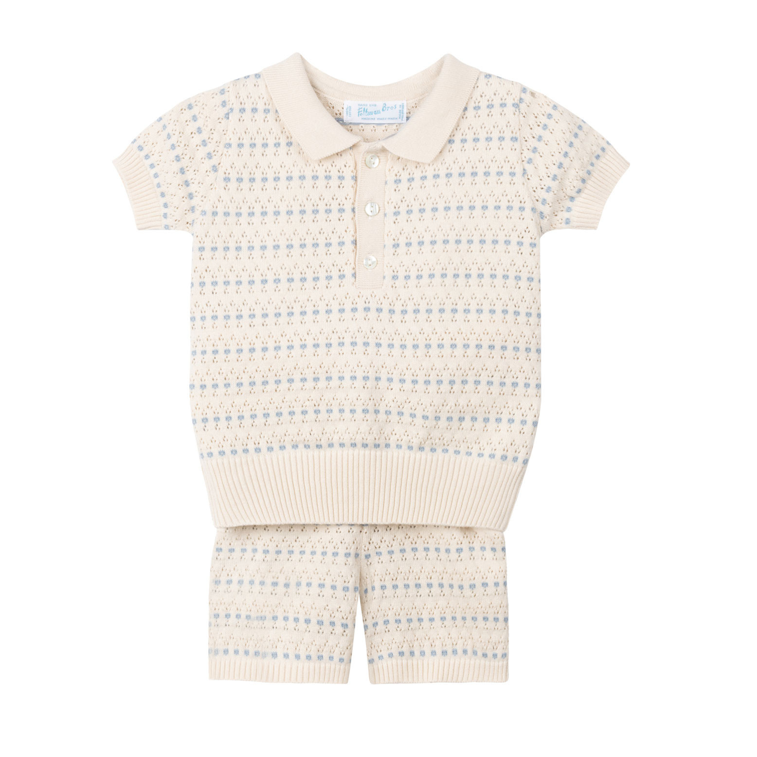 Boys Pointelle Jacquard Knit Set | Feltman Brothers