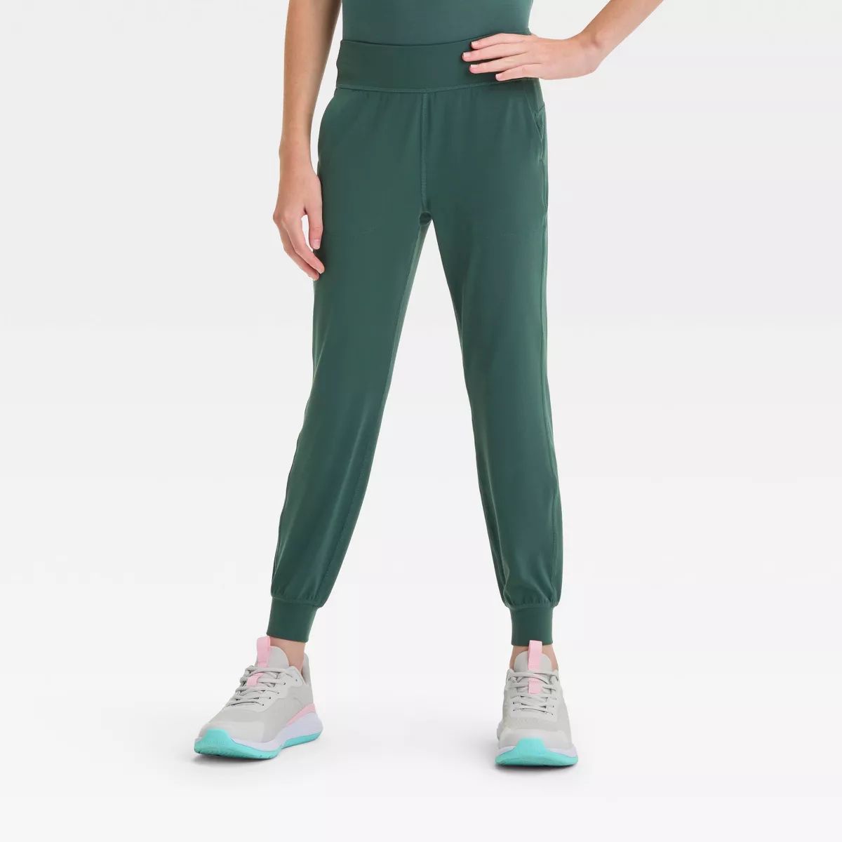 Girls' Everyday Soft Pocket Jogger Leggings - All In Motion™ | Target