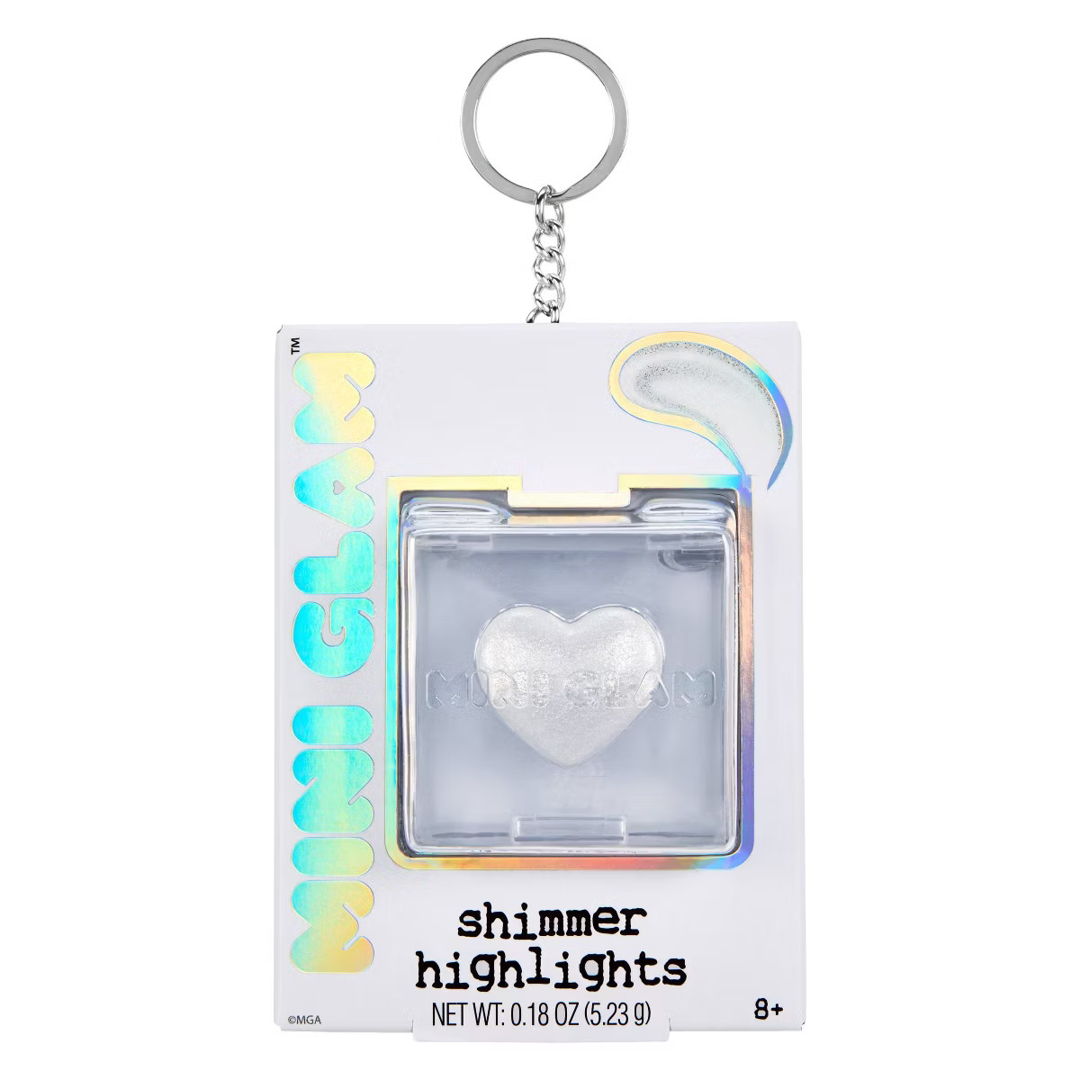 Mini Glam Cosmetics - Cube Shimmer Eye Cream White | Target