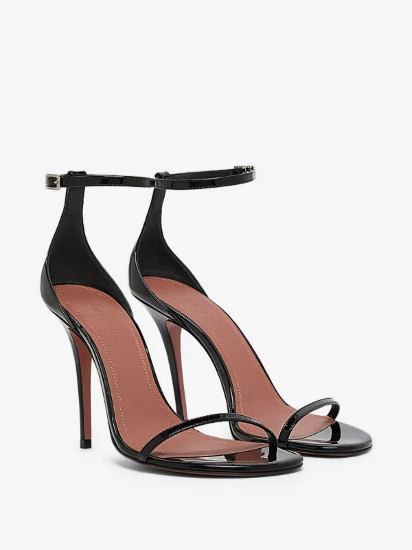 Barbara crystal-embellished heeled sandals | Farfetch Global