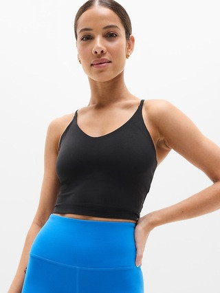 Transcend Thin Strap Crop Bra | Athleta