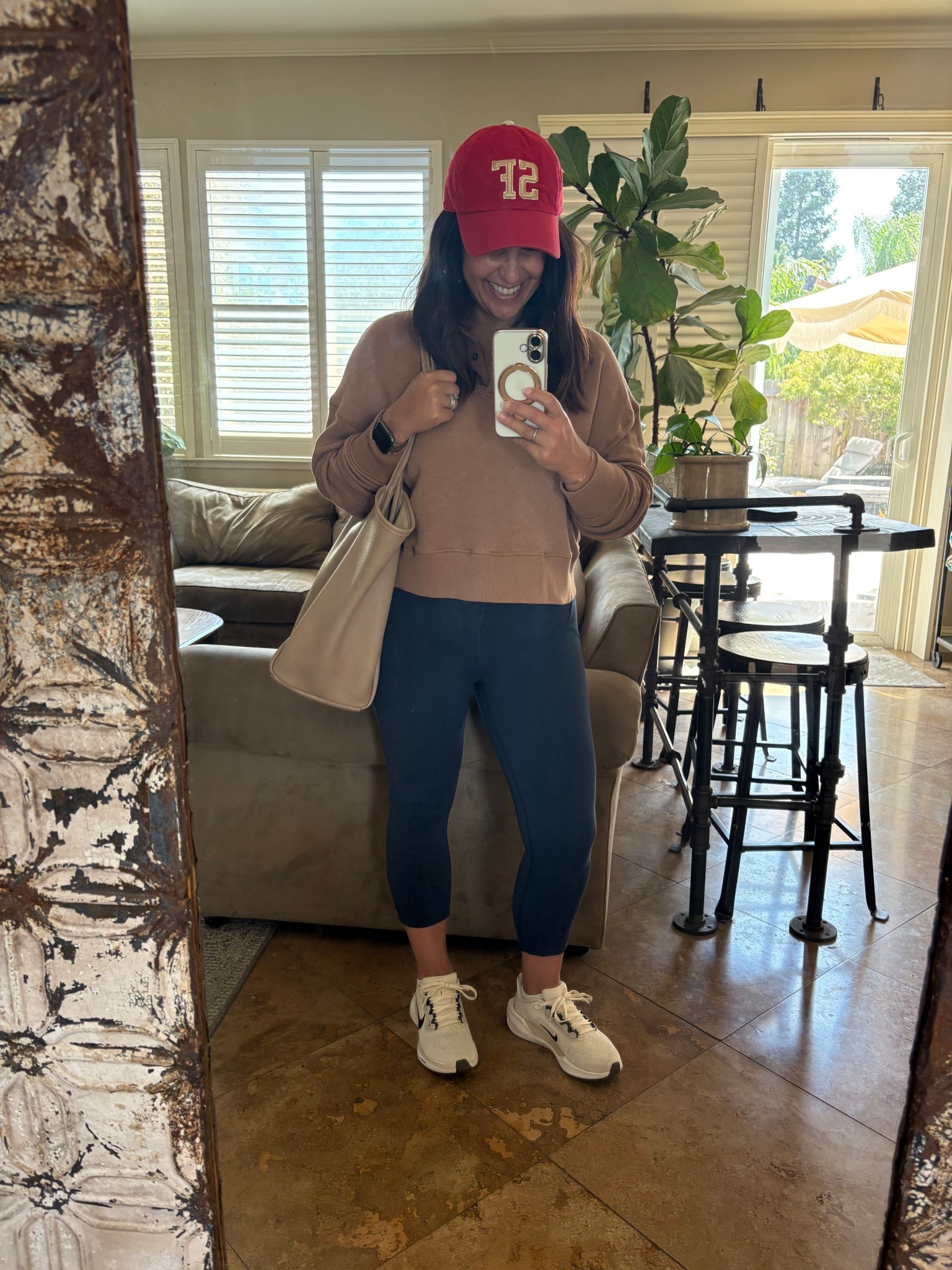 Soccer mom Saturday. Quick road trip this morning to watch my girl do her thing at goalie! 

Weekend look
Mom style

#LTKPetite #LTKOver40 #LTKSeasonal