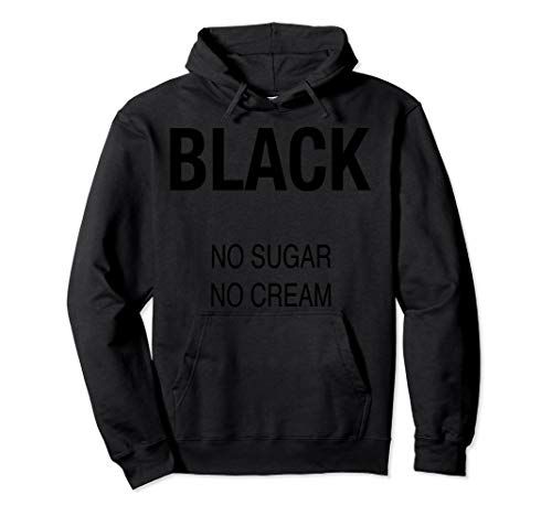 Black No Suger Pullover Hoodie | Amazon (US)
