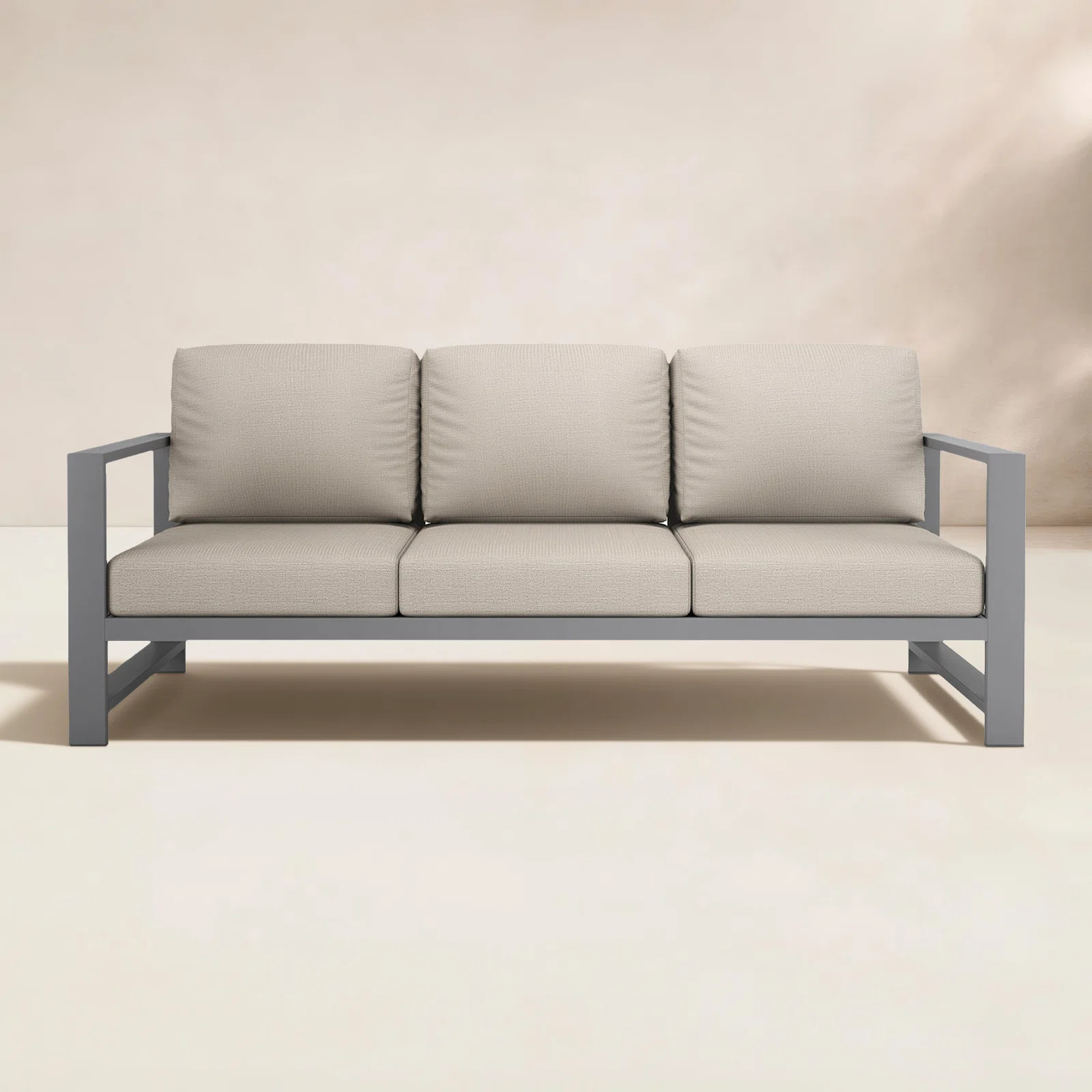 Dulcie 80'' Wide Outdoor Patio Sofa with Sunbrella Cushions | Birch Lane