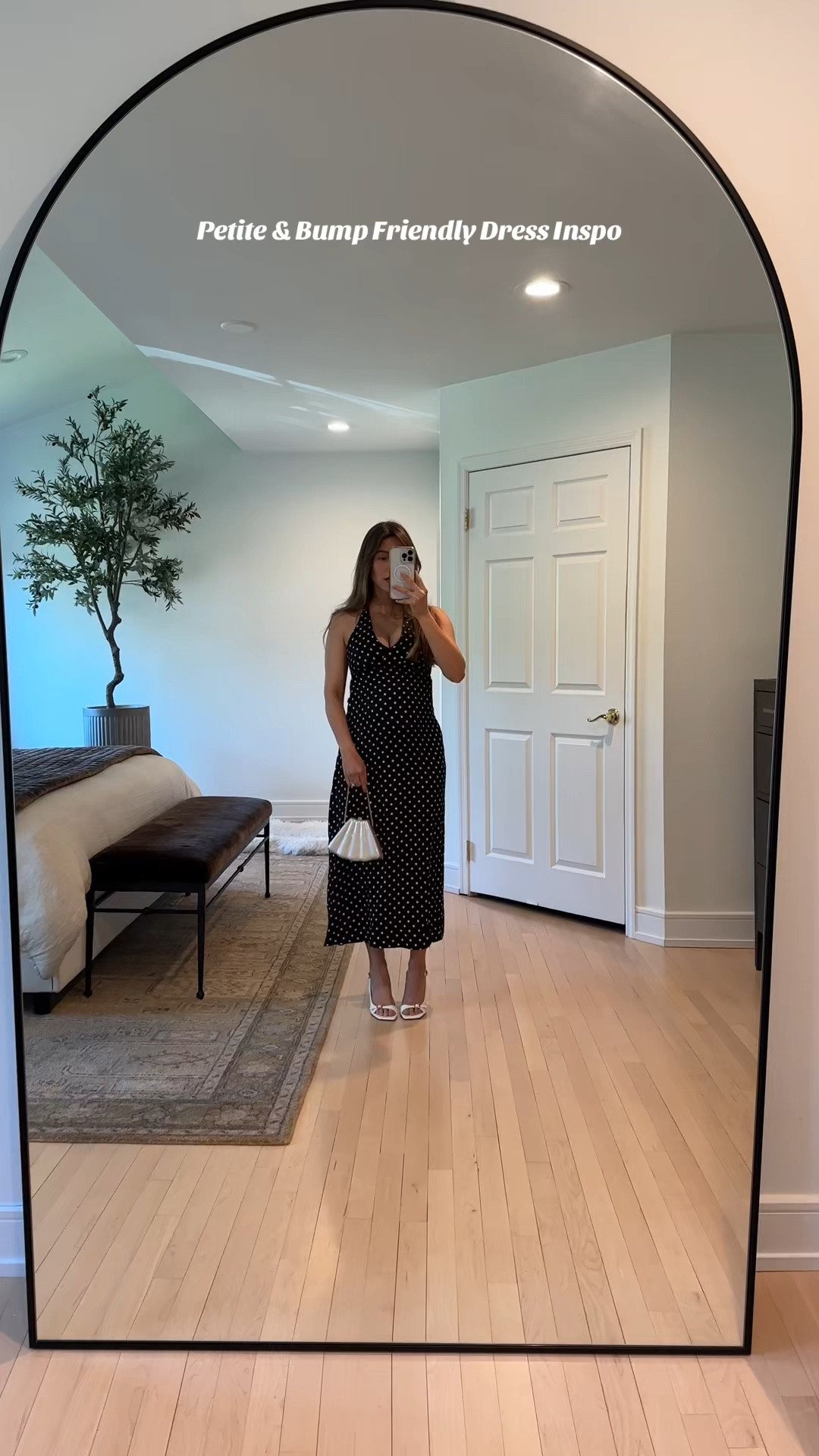 Petite and bump friendly polka dot midi dress from @ASOS! Paired is with the perfect accessories for summer wear. Enjoy!

#LTKPetite #LTKBump #LTKSeasonal