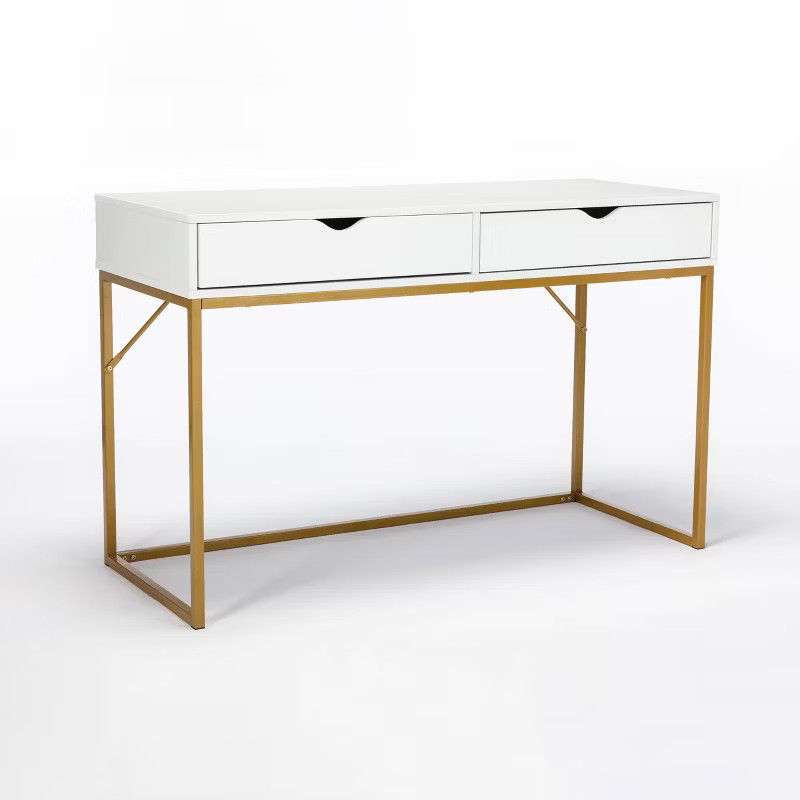 Morgan Writing Desk White - Acessentials | Target