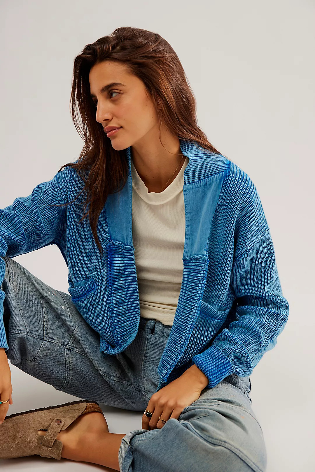 We The Free Worn Thru Surplus Cardi | Free People (Global - UK&FR Excluded)