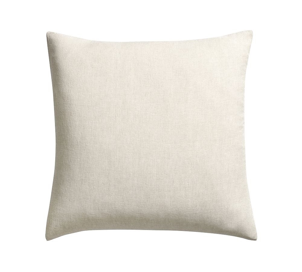 Classic Belgian Flax Linen Knife Edge Sham | Pottery Barn (US)