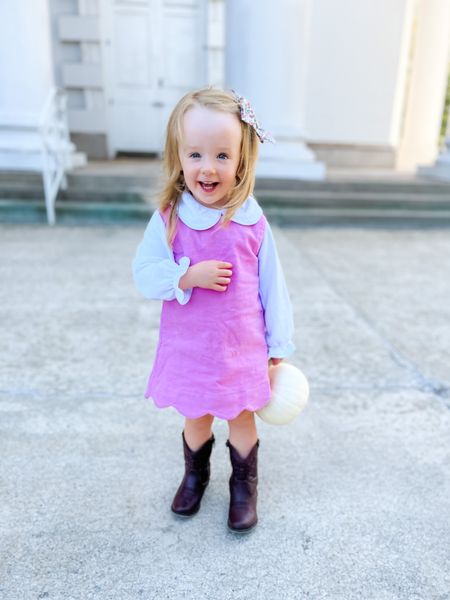 Kennedy’s jumper and collared shirt are from The Yellow Lamb. Her cowboy boots and floral bow are linked!

#LTKkids #LTKunder100 #LTKfamily