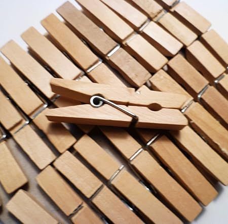Sturdy Small Craft Clothespins 1 3/4" - 96/pkg | Amazon (US)