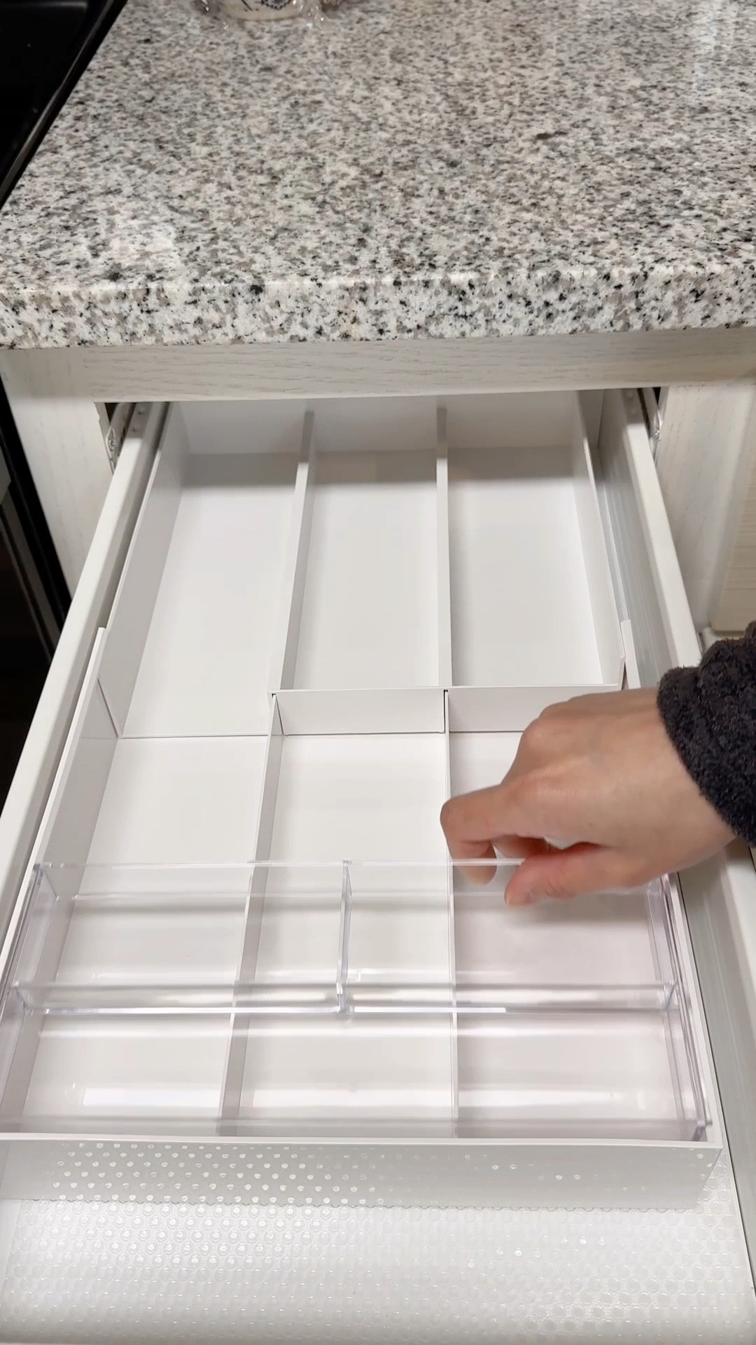 Utensils organizer 🤍🏠
#nordstromfinds#drawerorganization