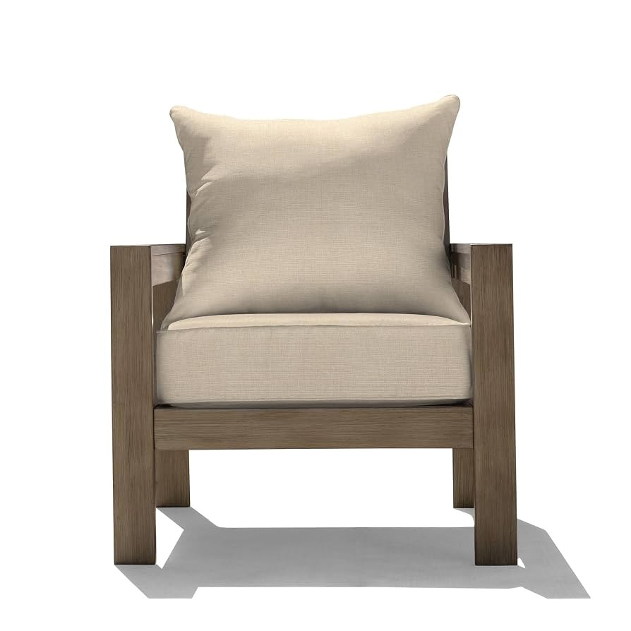 Honeycomb Outdoor Edisto Seat: Modular Patio Furniture with Seat Connector, Weather Resistant, Oa... | Amazon (US)